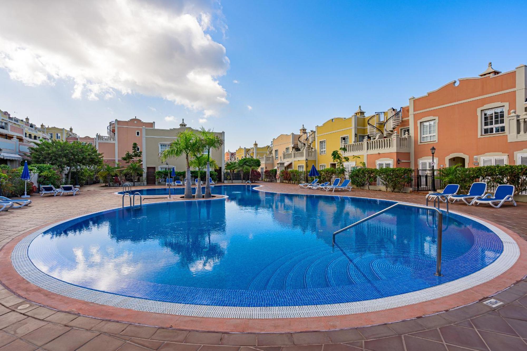 Paraiso Palm Mar Beautiful & Bright Renovated Apartment With Air Conditioning エクステリア 写真